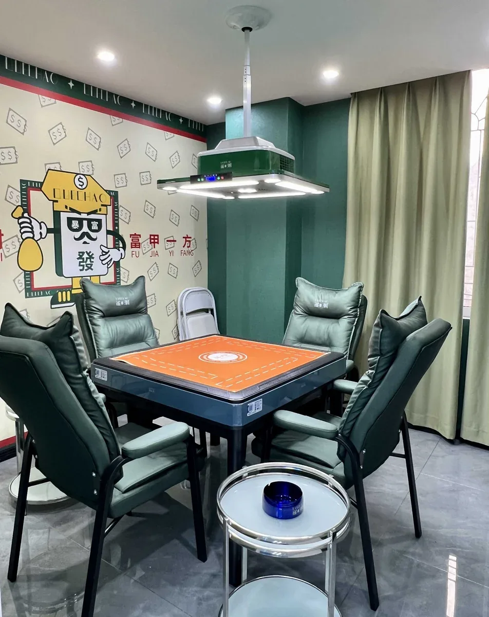 小茶馆兼棋牌室包间实景